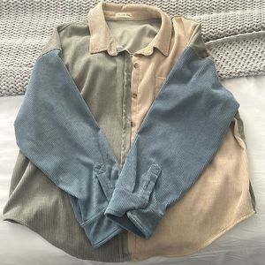 Cordouroy shacket! Excellent, like- new condition, worn once!
